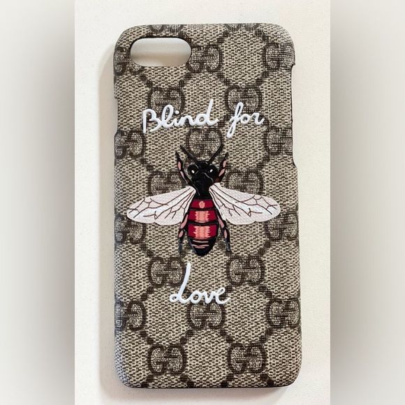 New authentic Gucci Iphone 7/8 phone case 208/016 - Picture 3 of 12